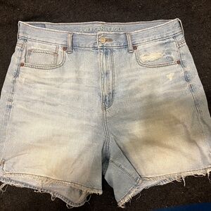 American Eagle high waisted jean shorts